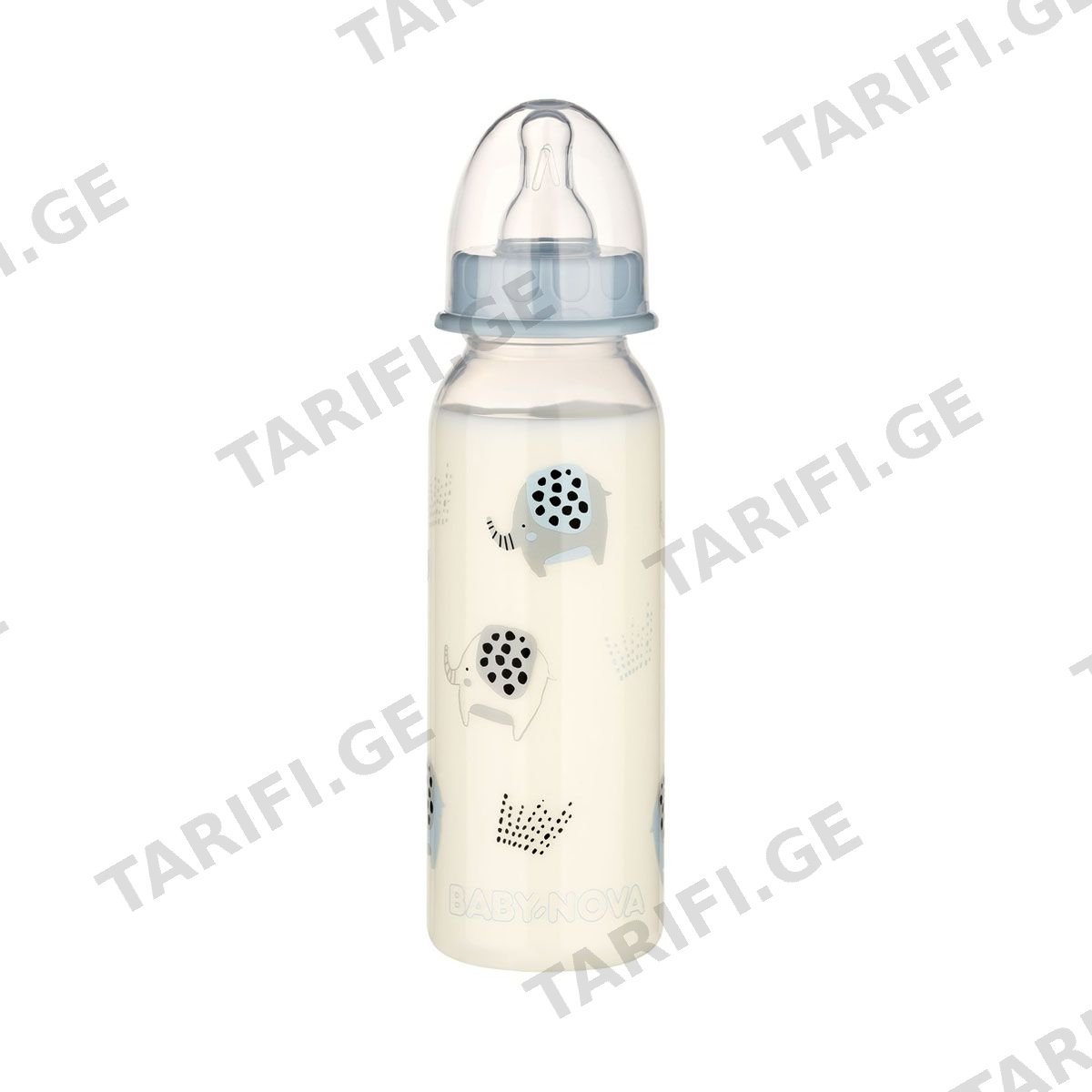 ბოთლი პოლიპროპილენის 240მლ 47010 ბეიბი ნოვა - Baby Nova