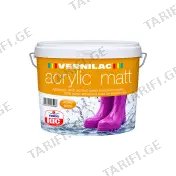 წყალემულსია ACRYLIC გლუვი No.8500 3 ლ.