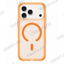 iPhone 17 Pro Clear Case with MagSafe Orange მობილური ტელეფონის ქეისი