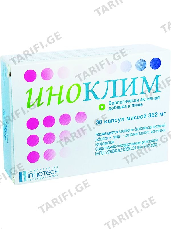 ინოკლიმი 382მგ 30კაფსულა