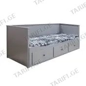 გასაშლელი დივანი 80*200 ნაცრისფერი HEMNES