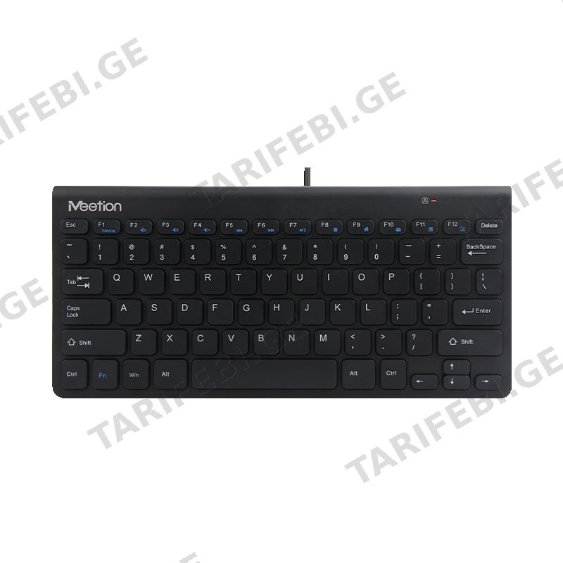 კლავიატურა MeeTion K400 USB Wired mini keyboard Black