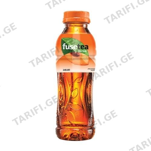 ცივი ჩაი ''fuse Tea'' პეტი ატამი 0,5 L