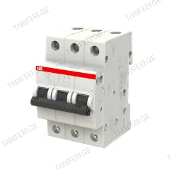 მოდულური ავტომატური ამომრთველი 240 V AC 50 A 6 kA 3 P ABB