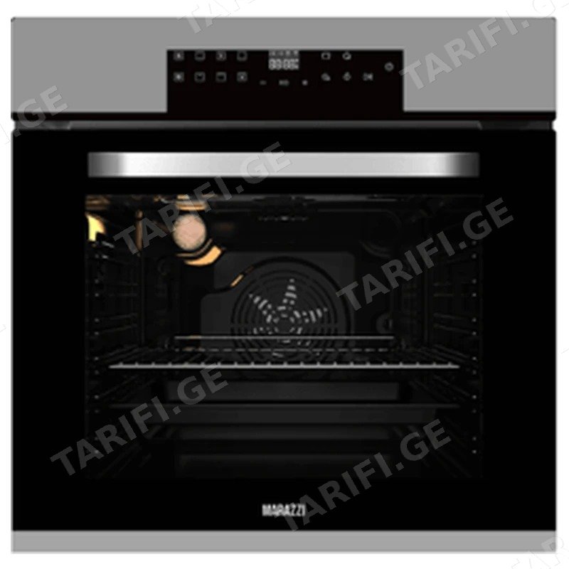 ჩასაშენებელი ელექტრო ღუმელი MARAZZI MSBO-E76T2F10(SS) 76 ლ, 3100 W, უჟანგავი ფოლადი