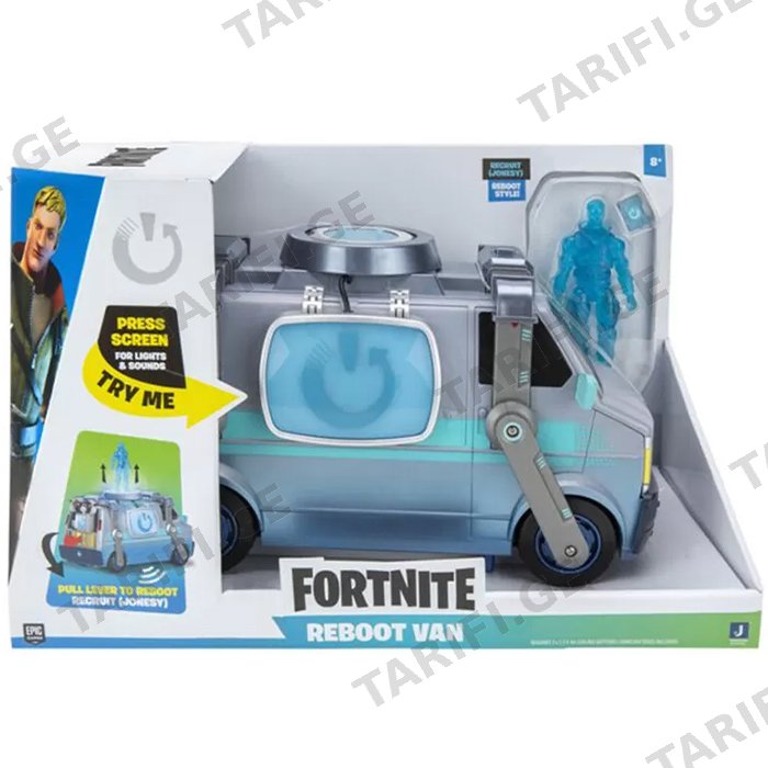 FORTNITE ფურგონი DELUX FEATURE VEHICLE REBOOT VAN FNT0732