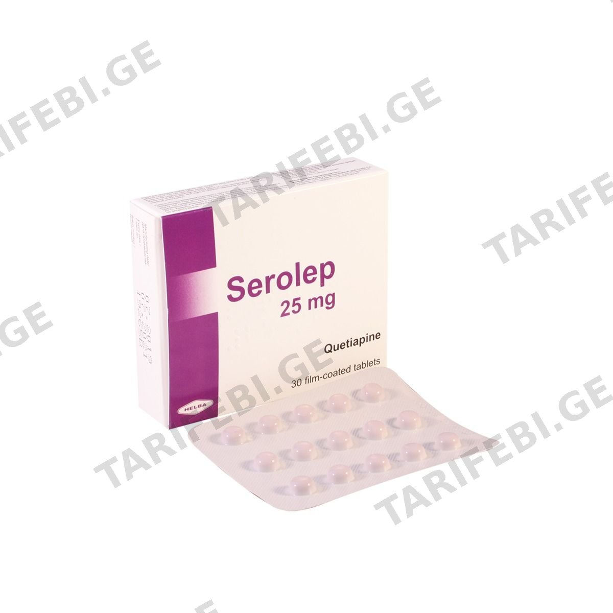 სეროლეპი ტაბ.25მგ N30
