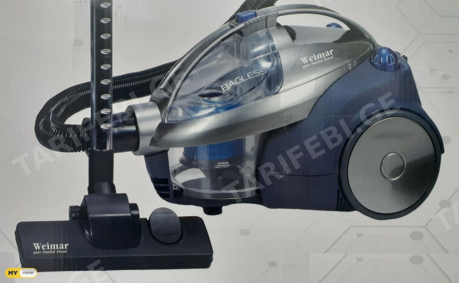 მტვერსასრუტი Weimar 2800 WATT