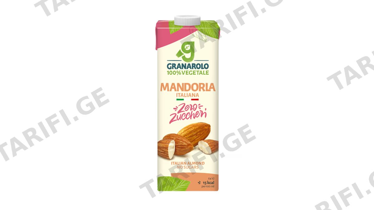 სამარხვო სასმელი /Granarolo/ ნუშის უშაქრო /6*1 ლ