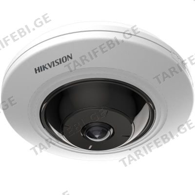 კამერა IP, Hikvision, DS-2CD2955G0-ISU(1.05mm), 5mp, fisheye