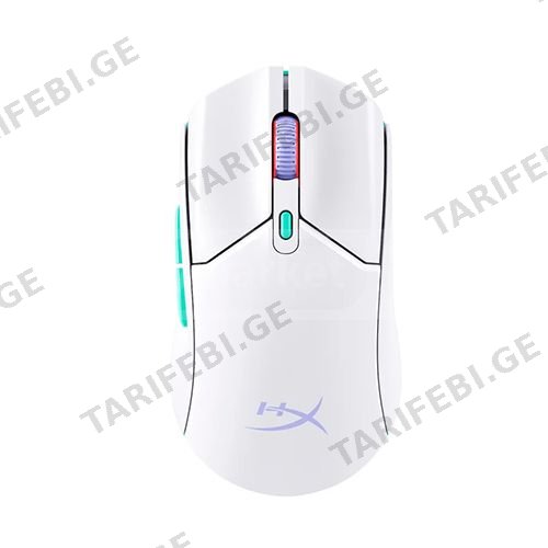 უკაბელო Bluetooth მაუსი - HyperX Pulsefire Haste 2 Core Whit