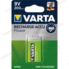 აკუმულატორი VARTA Ready to use 9V 6LR61 200 mAh 1 ც
