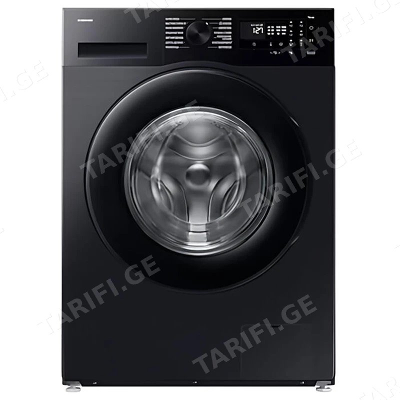 სარეცხი მანქანა SAMSUNG WW90DG5U34ABLP 9 კგ ორთქლის ფუნქციით, შავი