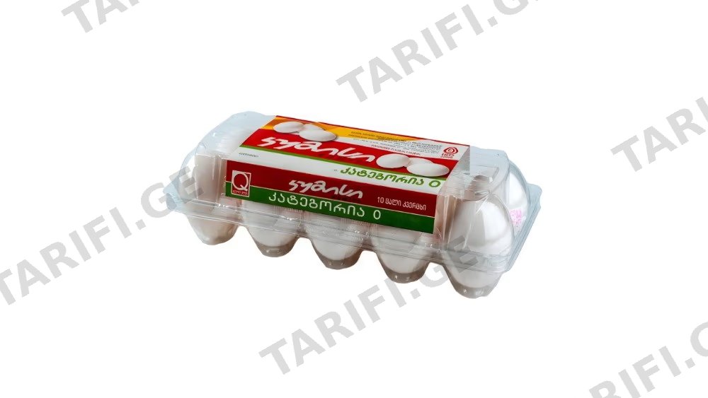 კვერცხი კუმისი 0 კატ. 10ც