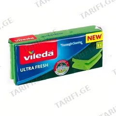ღრუბელი ჭურჭლისთვის Vileda Ultra Fresh