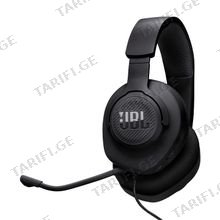 JBL Quantum 100M2 Black სადენიანი გეიმინგ ყურსასმენი