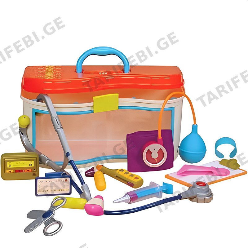 სათამაშო ექიმის ნაკრები B. TOYS DOCTOR SET (BX1230D)