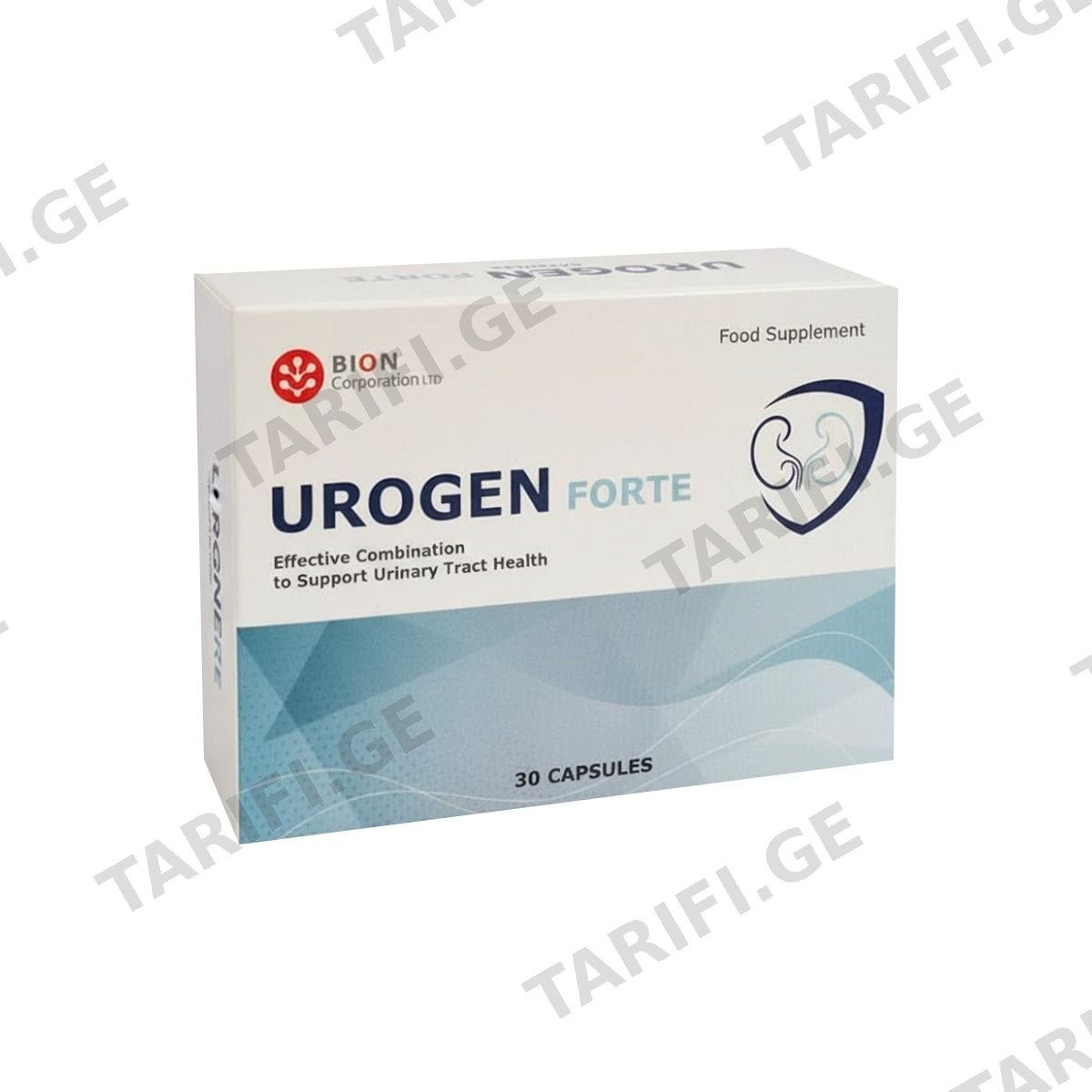 უროგენი ფორტე - Urogen Forte 30 კაფსულა