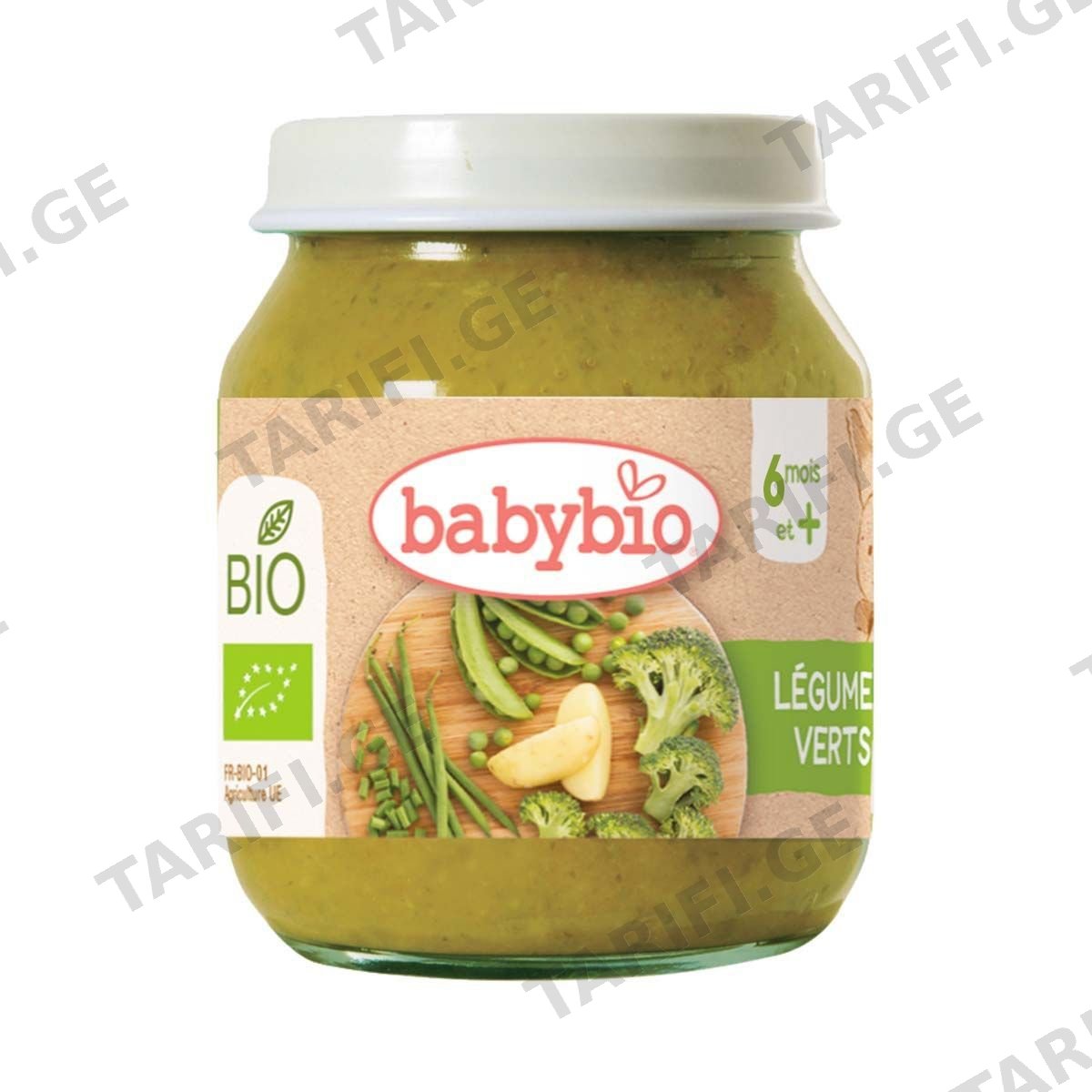 ლანჩ მენიუ ბარდა და ლობიო 9419 ბეიბი ბიო - Baby Bio