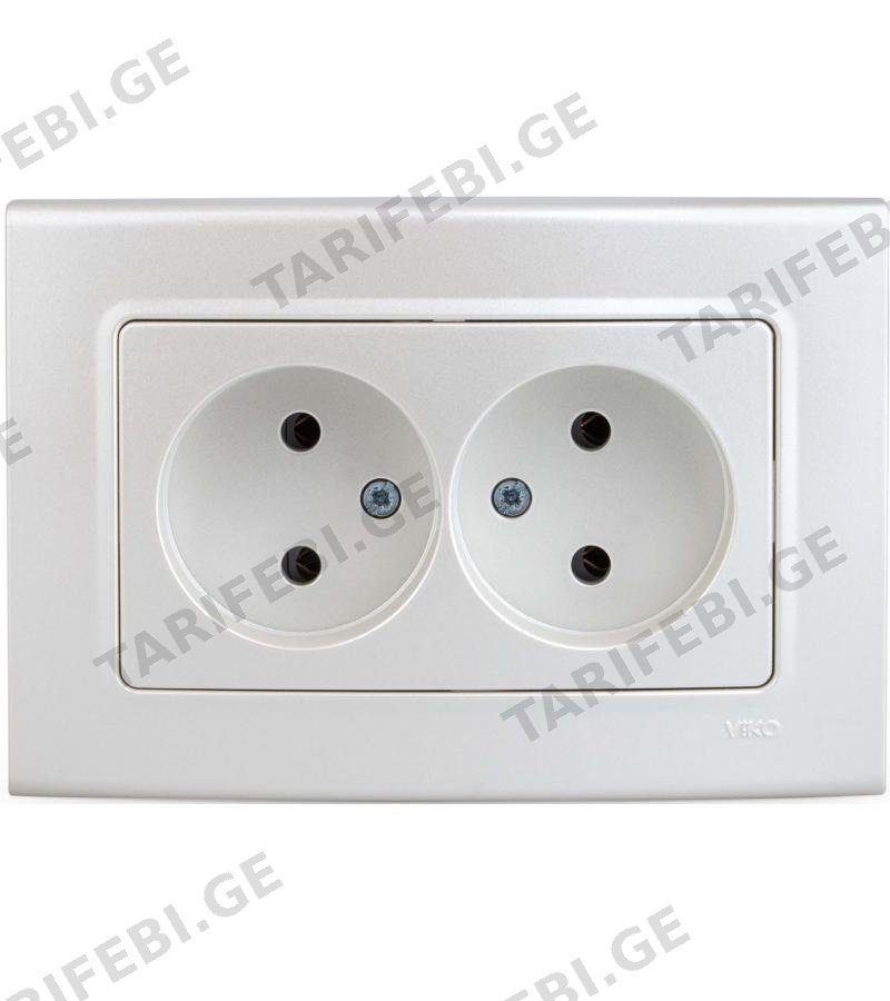 როზეტი 2-ნი LINNERA LIFE SEDEF BEYAZ #90403055-MD VIKO by Panasonic