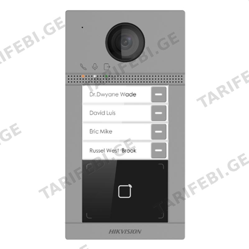 ინტერკომი DS-KV8413-WME1(C)/Flush