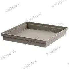დასადგამი ქოთნის EDA Plastiques SOUCOUPE TOSCANE 26,7x26,7x3,8სმ