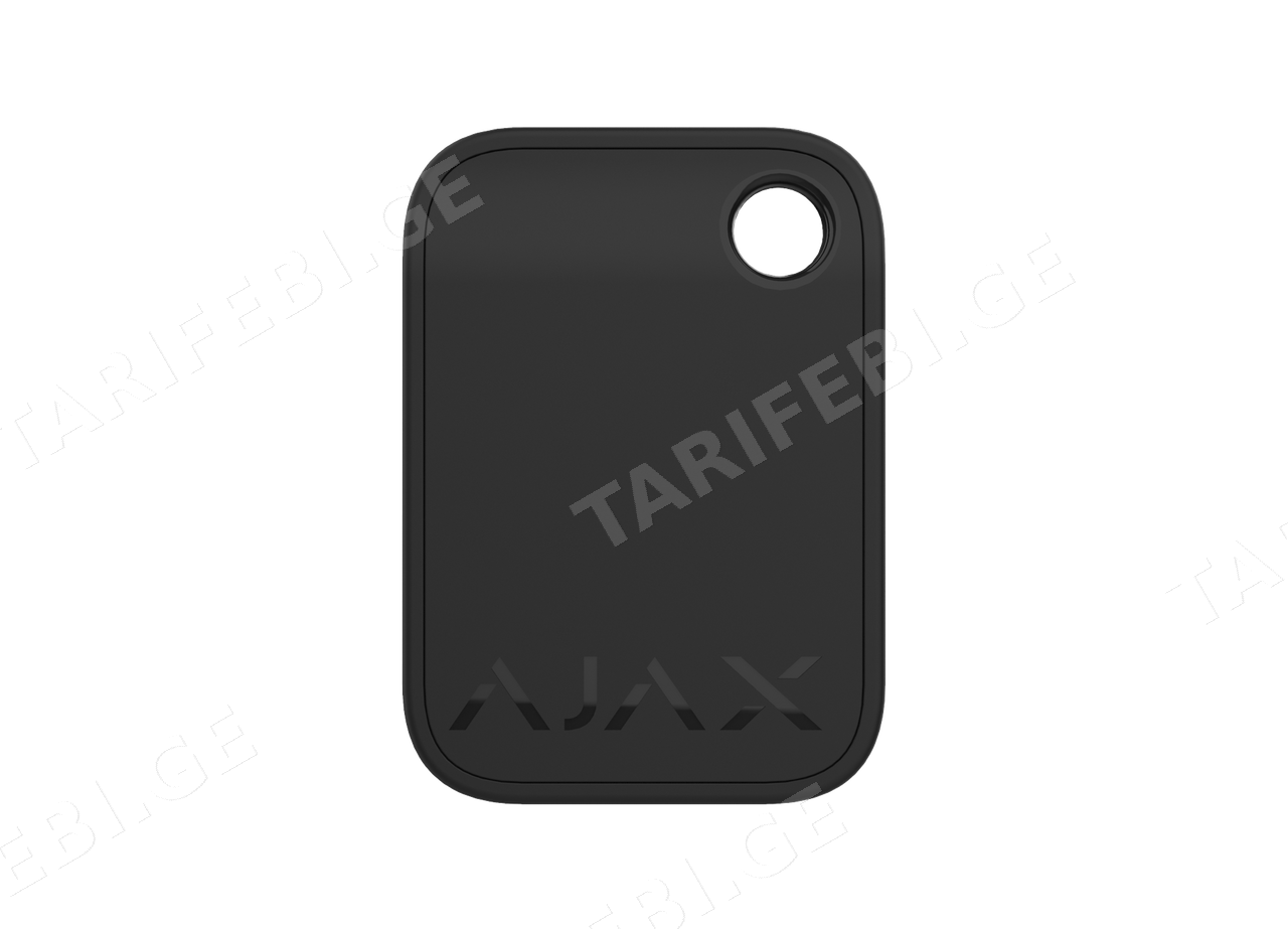 დაშვების ბარათი Ajax Tag black (10pcs)