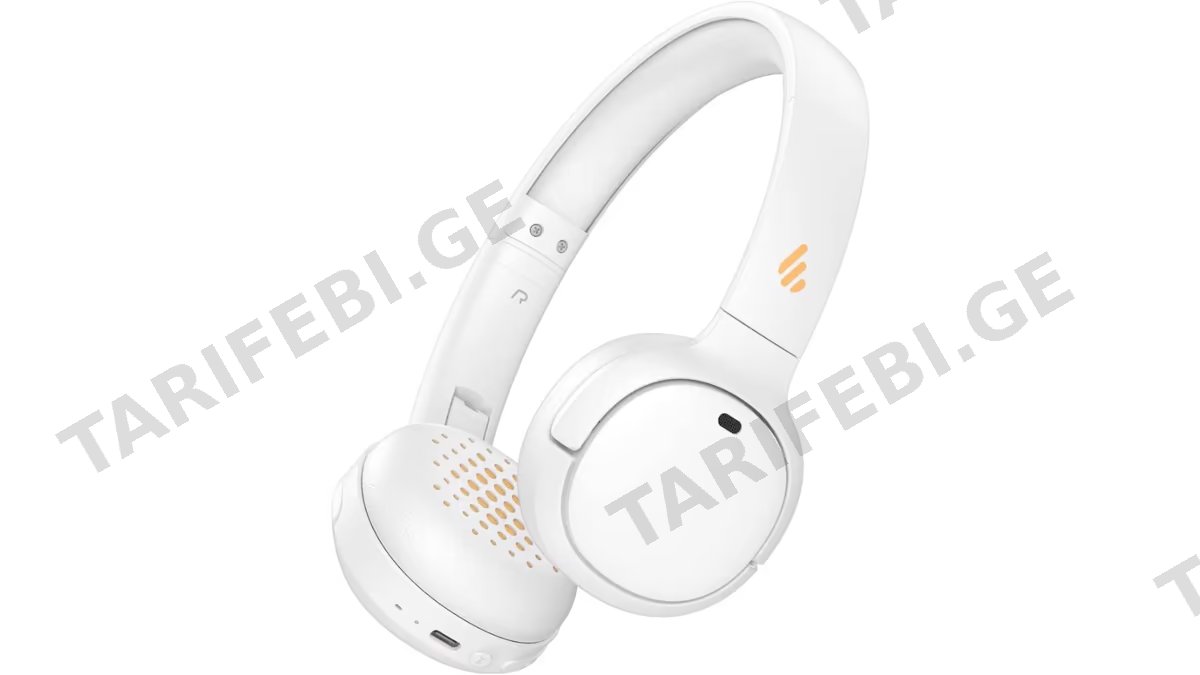 ყურსასმენი Edifier WH500WH, Headset, Wireless, Bluetooth, White