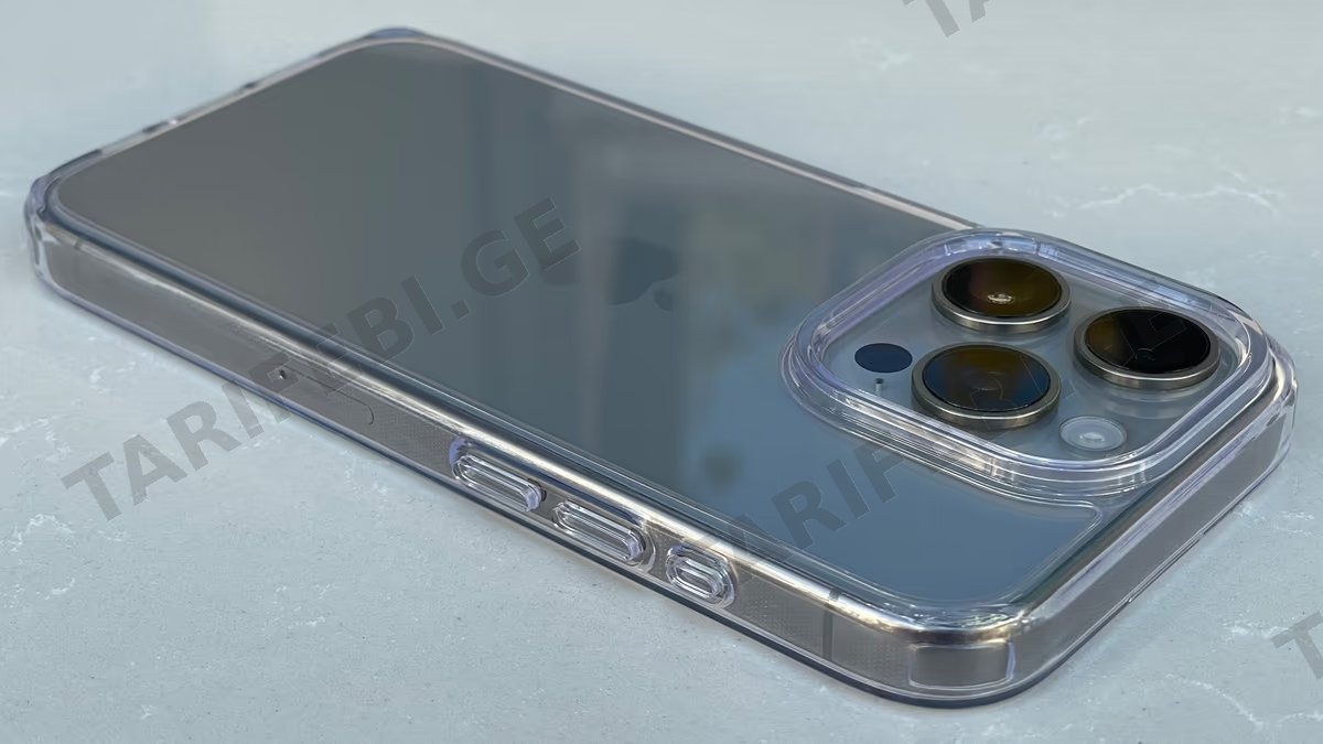 iPhone 16 ProMax Transparent Case. anti-drop case.