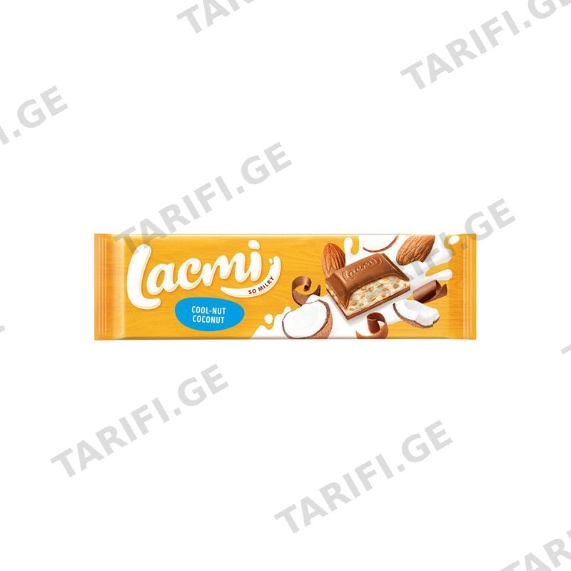 ROSHEN შოკოლადი ლაკმი რძიანი ნუში-280გრ