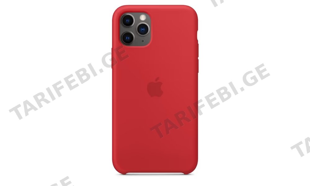 IPhone 11 Pro Red Silicone Case