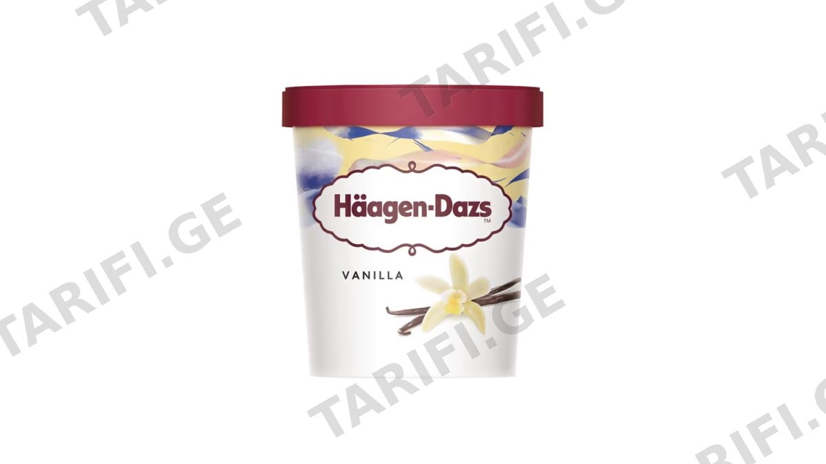 Häagen-Dazs-ვანილის ნაყინი 100მლ