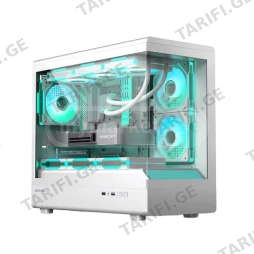 ქეისი - Golden Field Lantau Lite 360 White - 6x120 Fan ARGB