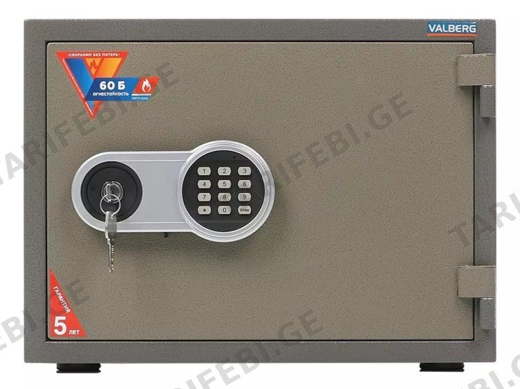 სეიფი ცეცხლგამძლე Valberg FRS-36.EL 36x48x43 სმ