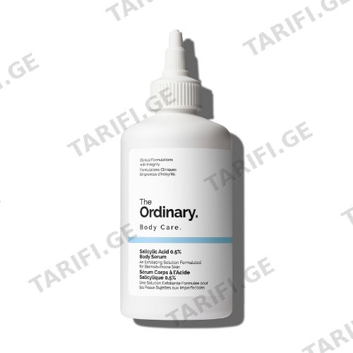ორდინარი - ტანის შრატი Salicylic Acid 0.5% 240მლ