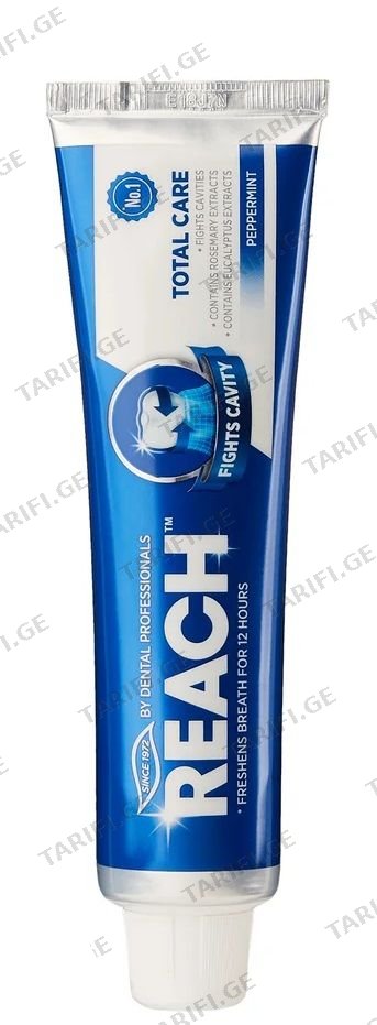რიჩი კბილის პასტა Total Care PepperMint 150მლ 3468 Richie Toothpaste Total Care PepperMint 150ml 3468