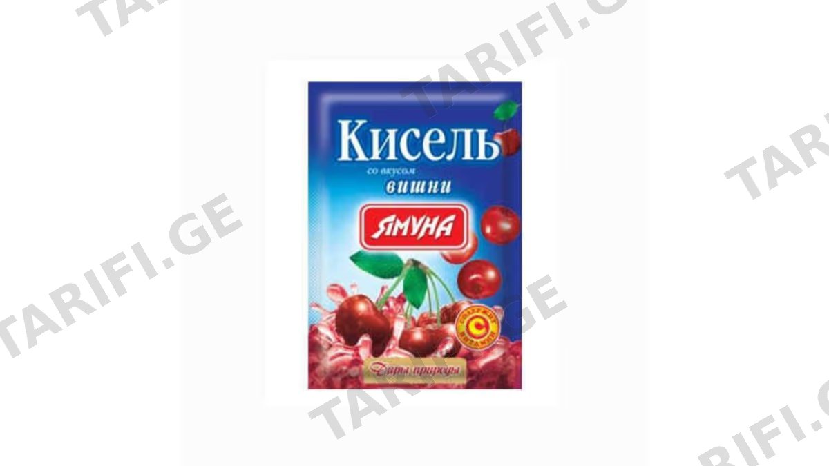 "yamuna"- კისელი ალუბლის 65 გრ.
