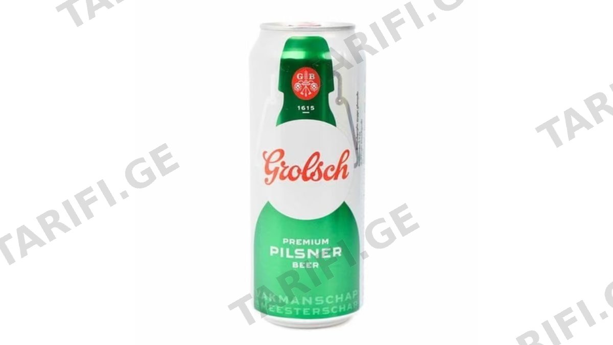გროლში ლუდი 0.5 ლ/83741150012 1ც