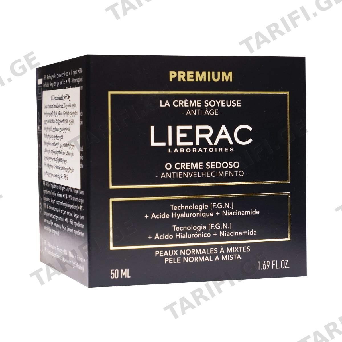 კრემი Premium Silk 50 მლ 7876 ლიერაკი - Lierac