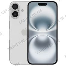 Apple iPhone 16 8/128GB White მობილური ტელეფონი