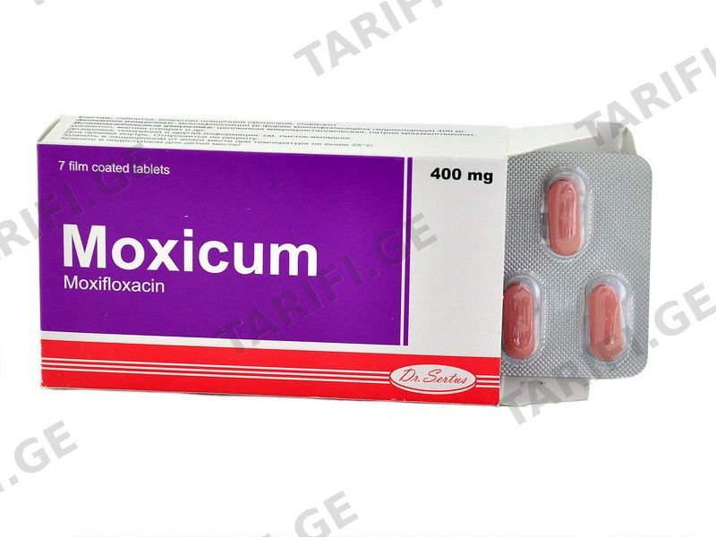 Moxicum - მოქსიკუმი 400მგ 7 ტაბლეტი