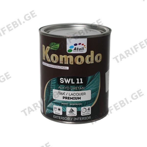 0.7ლ ლაქი ნ/მქრქალი COMODO SWL-11