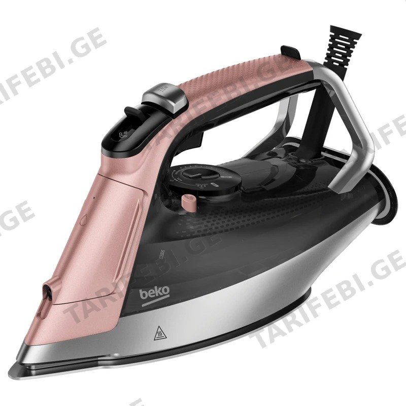 ორთქლის უთო BEKO SIM 8130 P 3000W SOFTGLIDE ძირით