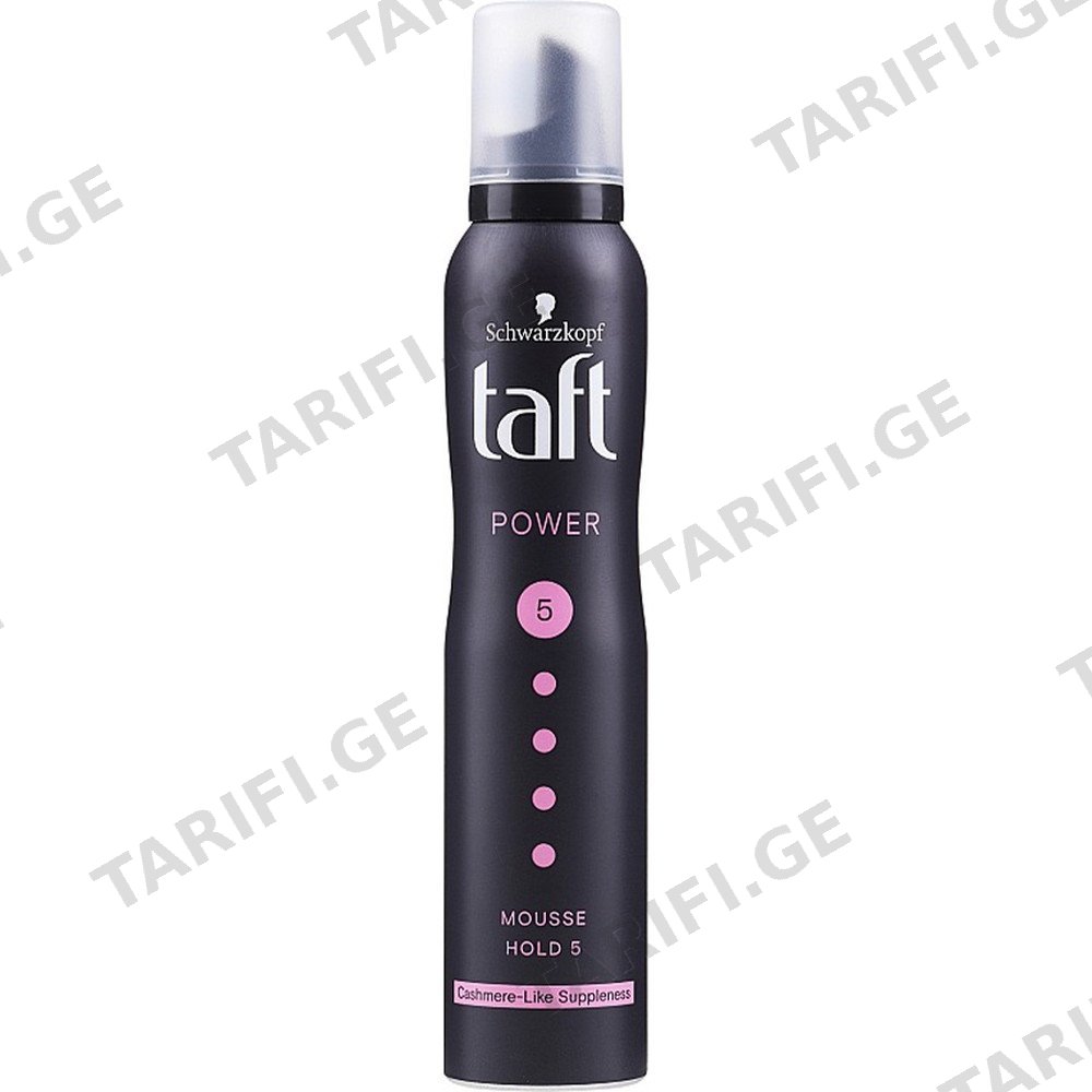 TAFT თმის მუსი მეგა ძლიერი ფიქსაცია 150 მლ (ტაფტი)