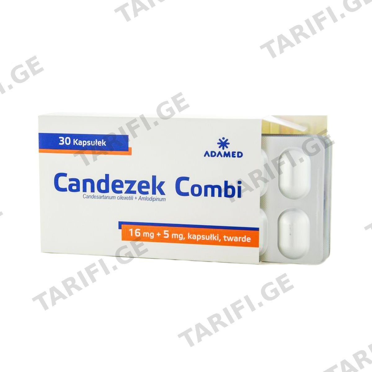 კანდეზეკ კომბი - Kandezek Combi 16/5მგ 30 კაფსულა
