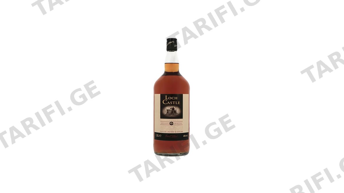 CRF ვისკი LOCH CASTLE 40% 1.5ლ