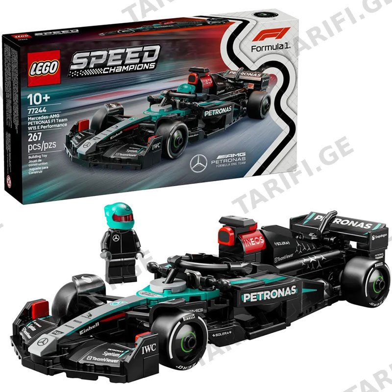 ასაწყობი კონსტრუქცია LEGO CONSTRUCTOR SPEED CHAMPIONS MERCEDES-AMG F1® W15 RACE CAR