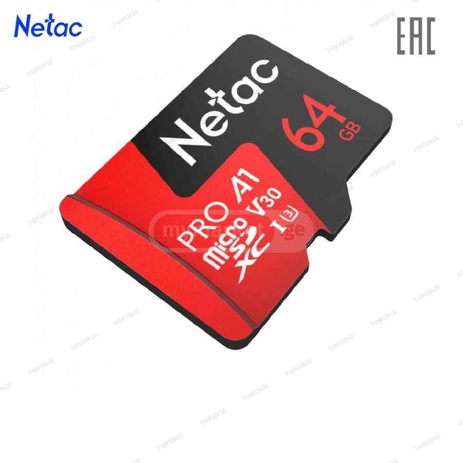 NETAC Micro SD 64GB NT02P500PRO-64G-S P500 Extreme Pro