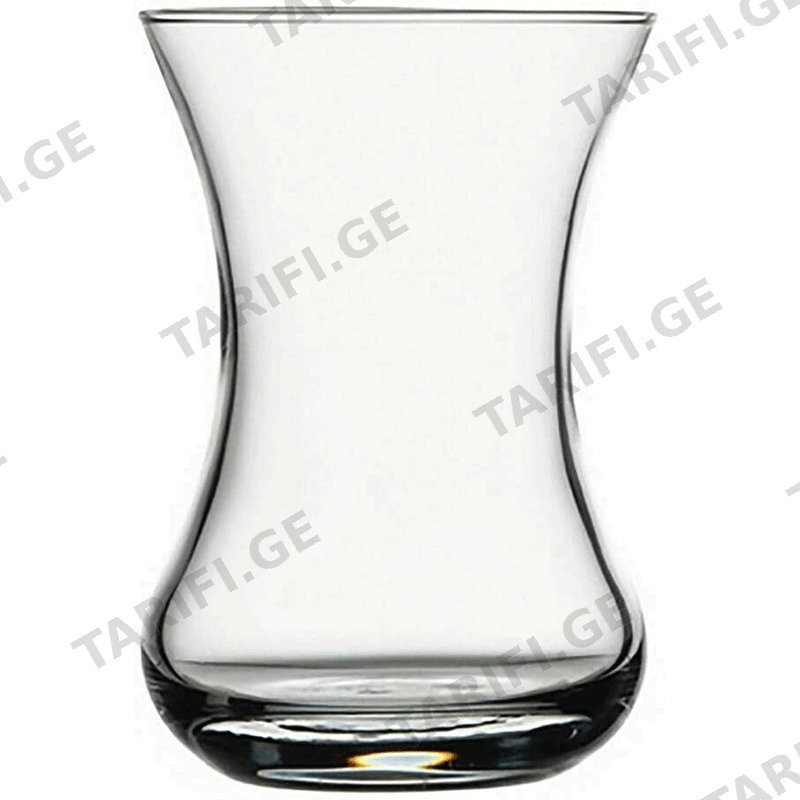 თურქული ჩაის ჭიქა (155 ML, 6 PCS)