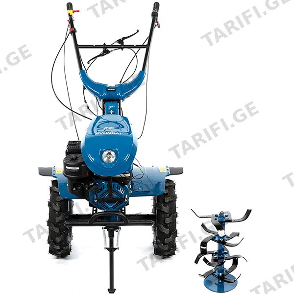 მოტობლოკი (ხელის ტრაქტორი) HYUNDAI GM115FQE 7Hp ბენზინზე
